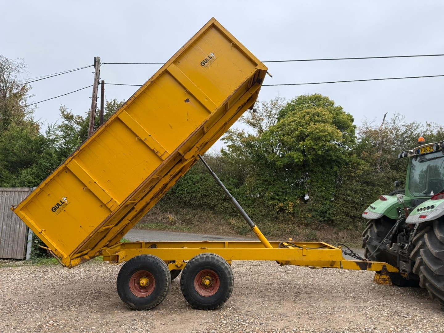 Used Gull Grain Trailer