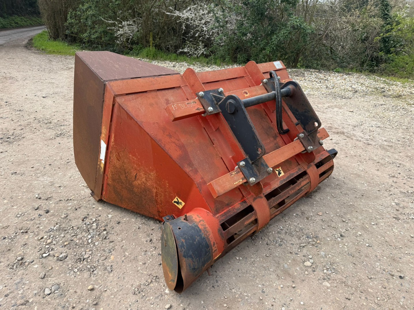 Used BOM Root Chopper Bucket