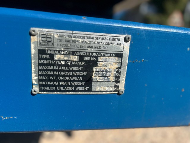 Used AS Marston Trailer