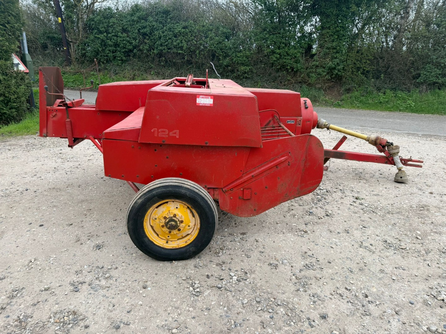 Used Massey Ferguson 124 Conventional Baler