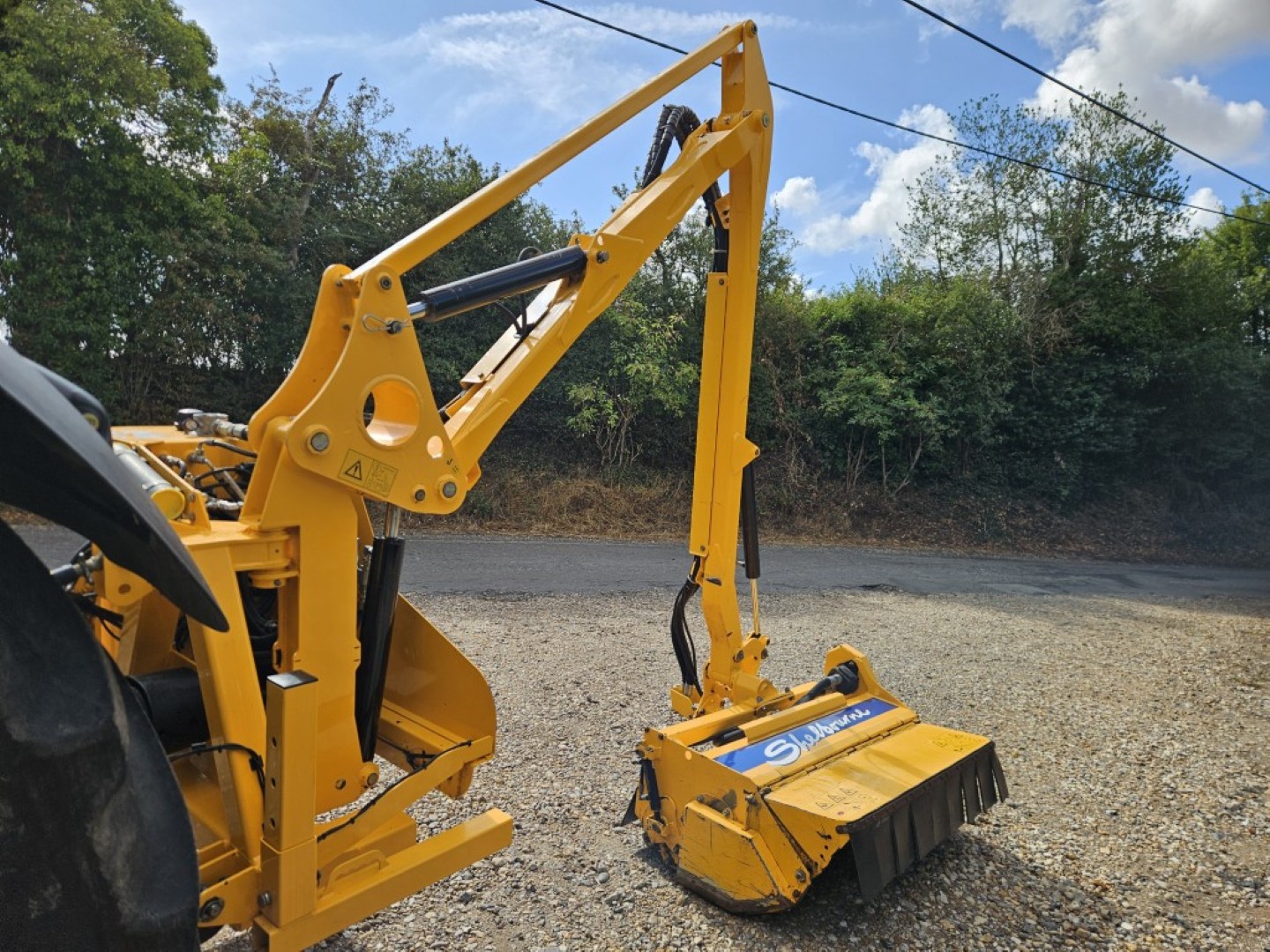 Used Shelbourne Reynolds 457 Hedge Cutter