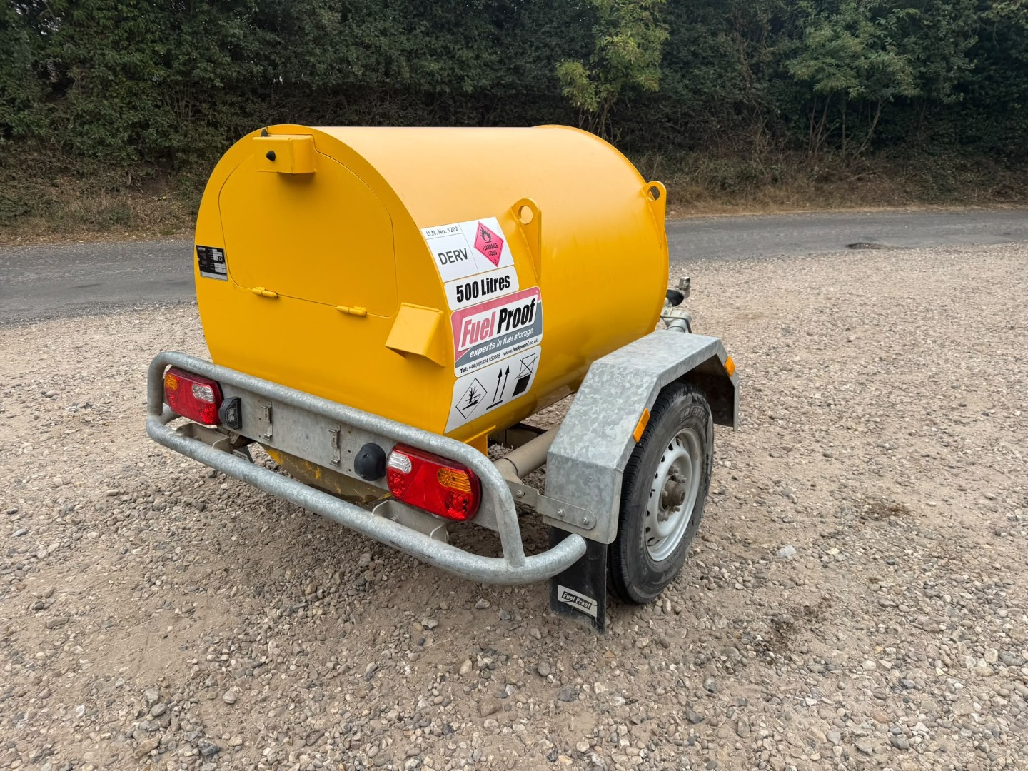 Used Fuel Proof 500L Fuel Bowser