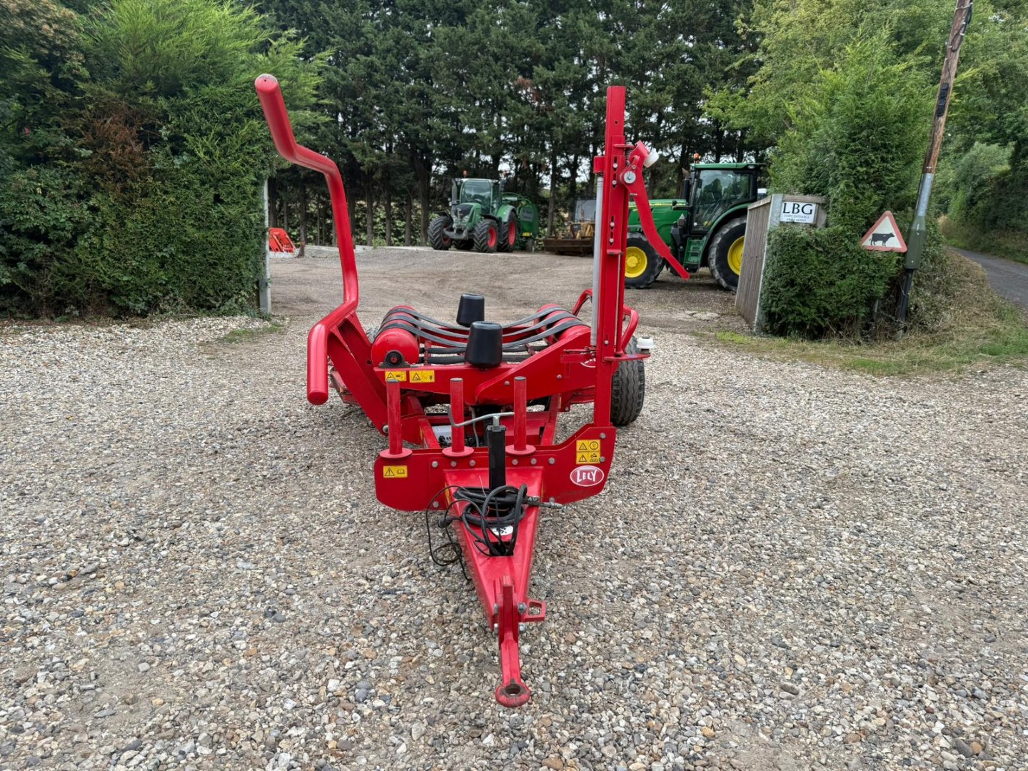 Used Lely Attis PT130 Bale Wrapper