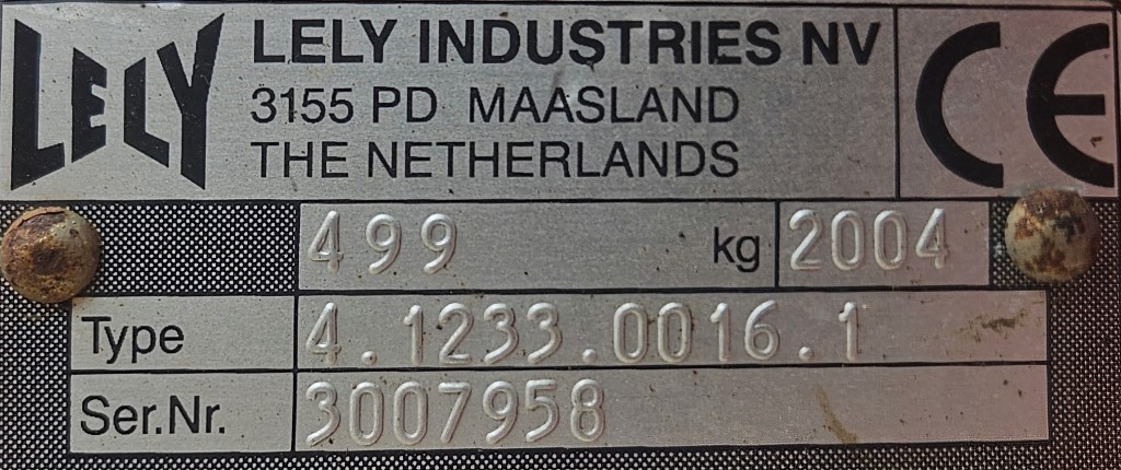 Used Lely Splendimo Hay Mower