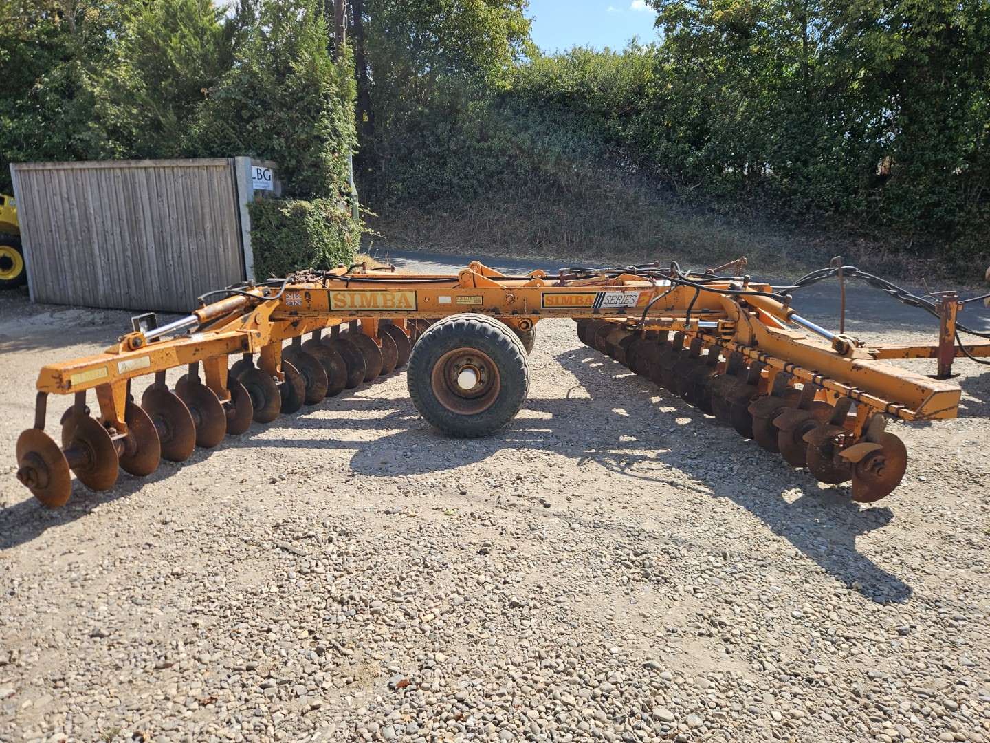 Used Simba 2B Disc Harrows