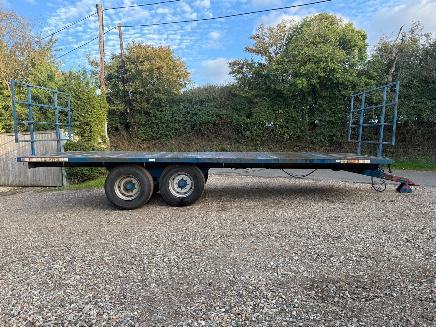 Used AS Marston BTC10 Bale Trailer