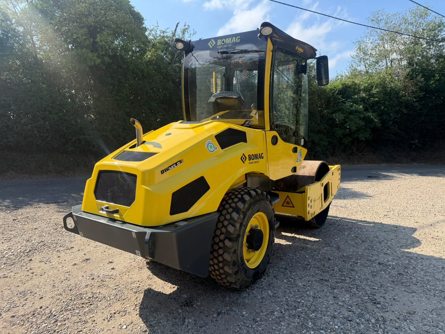 Used Bomag BW145 D Roller