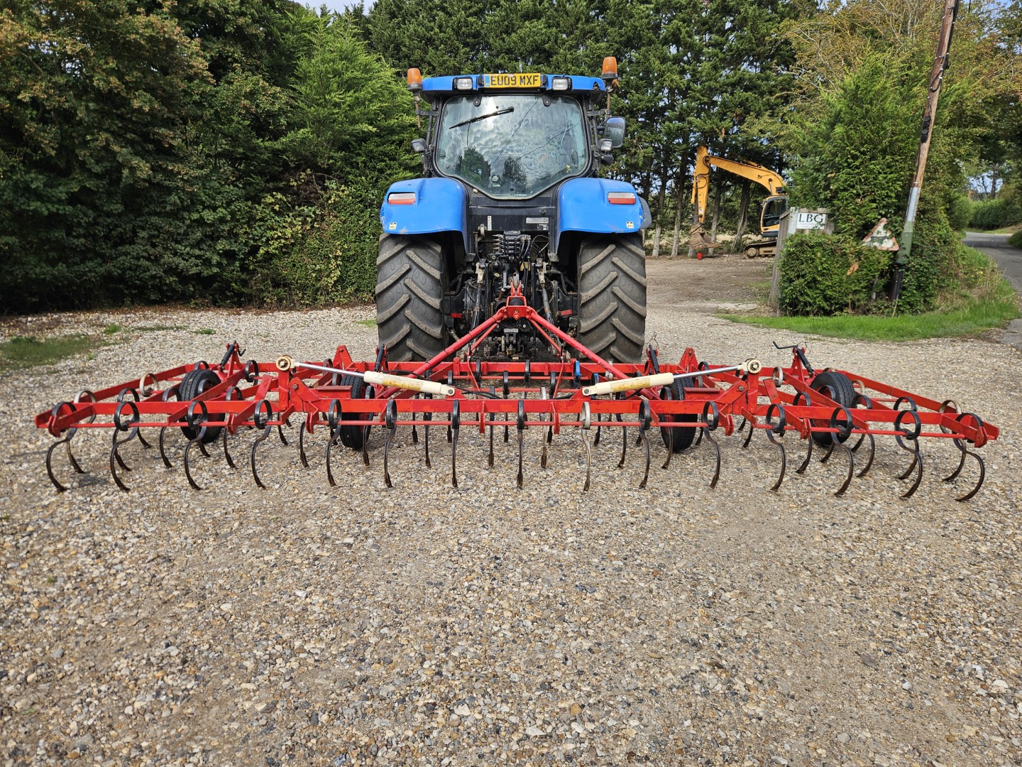 Used Kongskilde Vibromaster Triple K Springtine Harrows