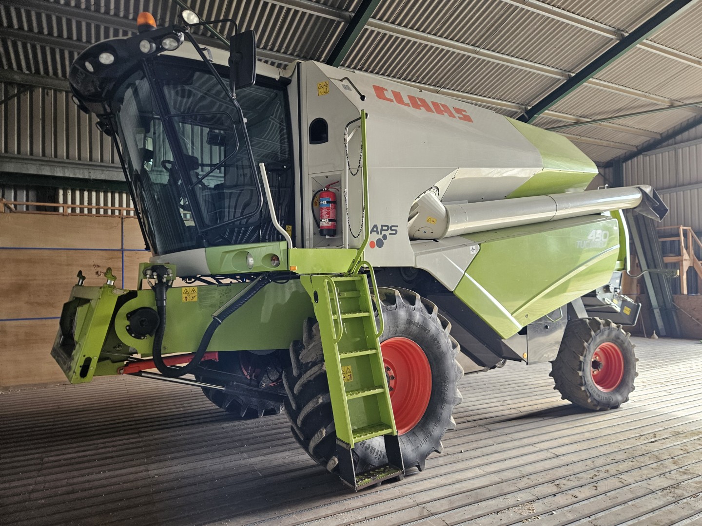 Used Claas Tucano 430 Combine Harvester