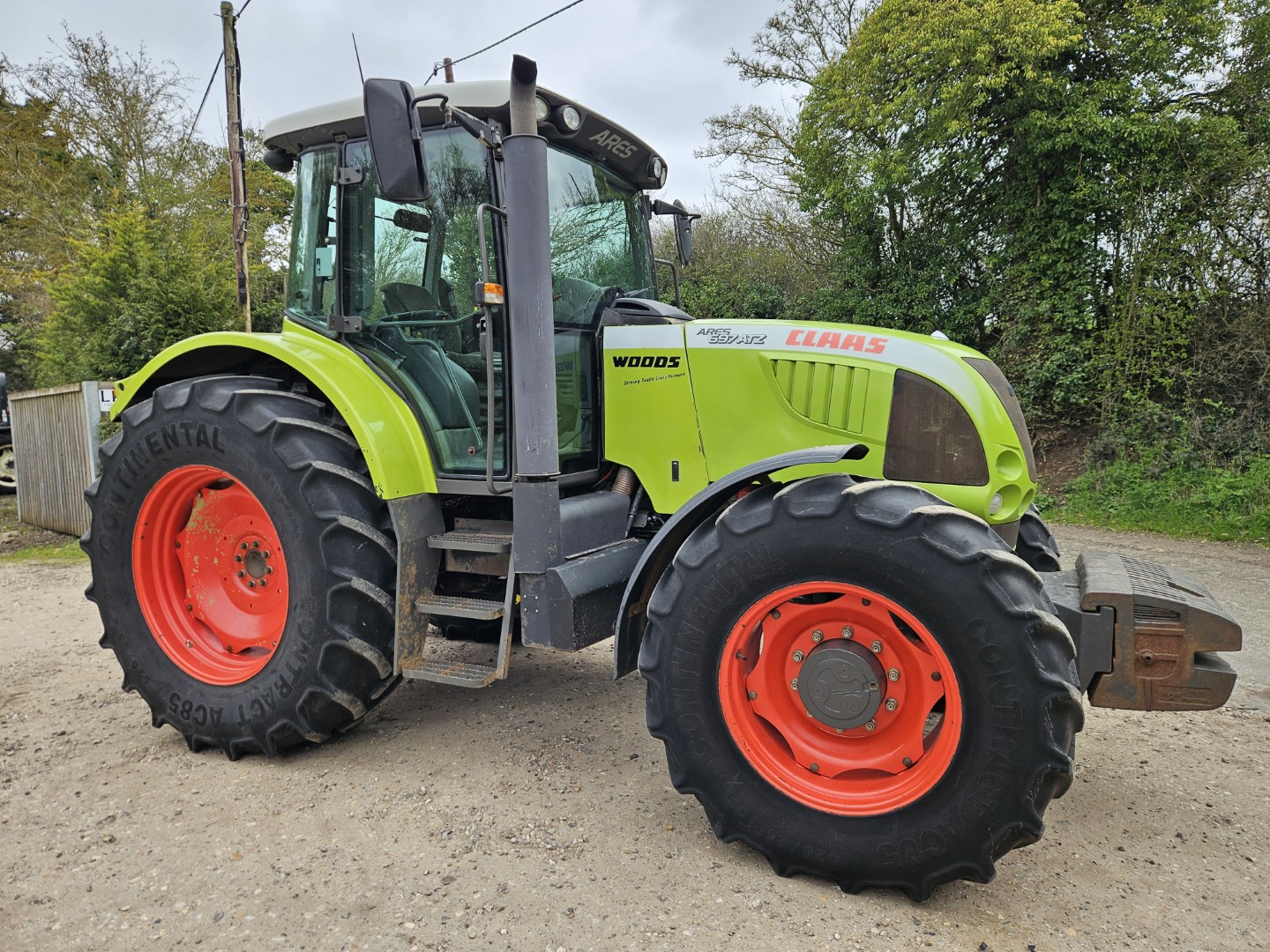 Used Claas Ares 697 ATZ 4wd Tractor