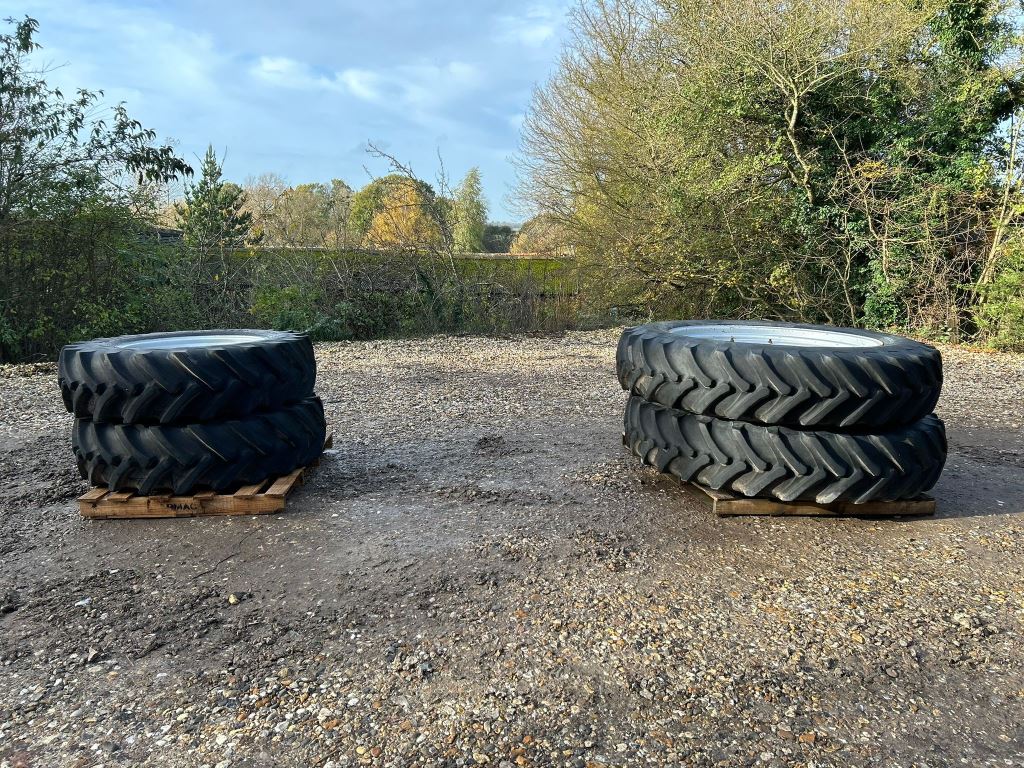 Used Set of Row Crop Wheels and Tyres