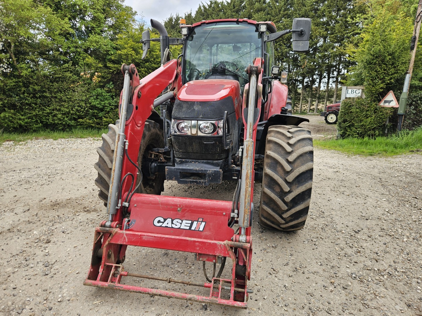 Used Case Luxxum 120 4wd Tractor
