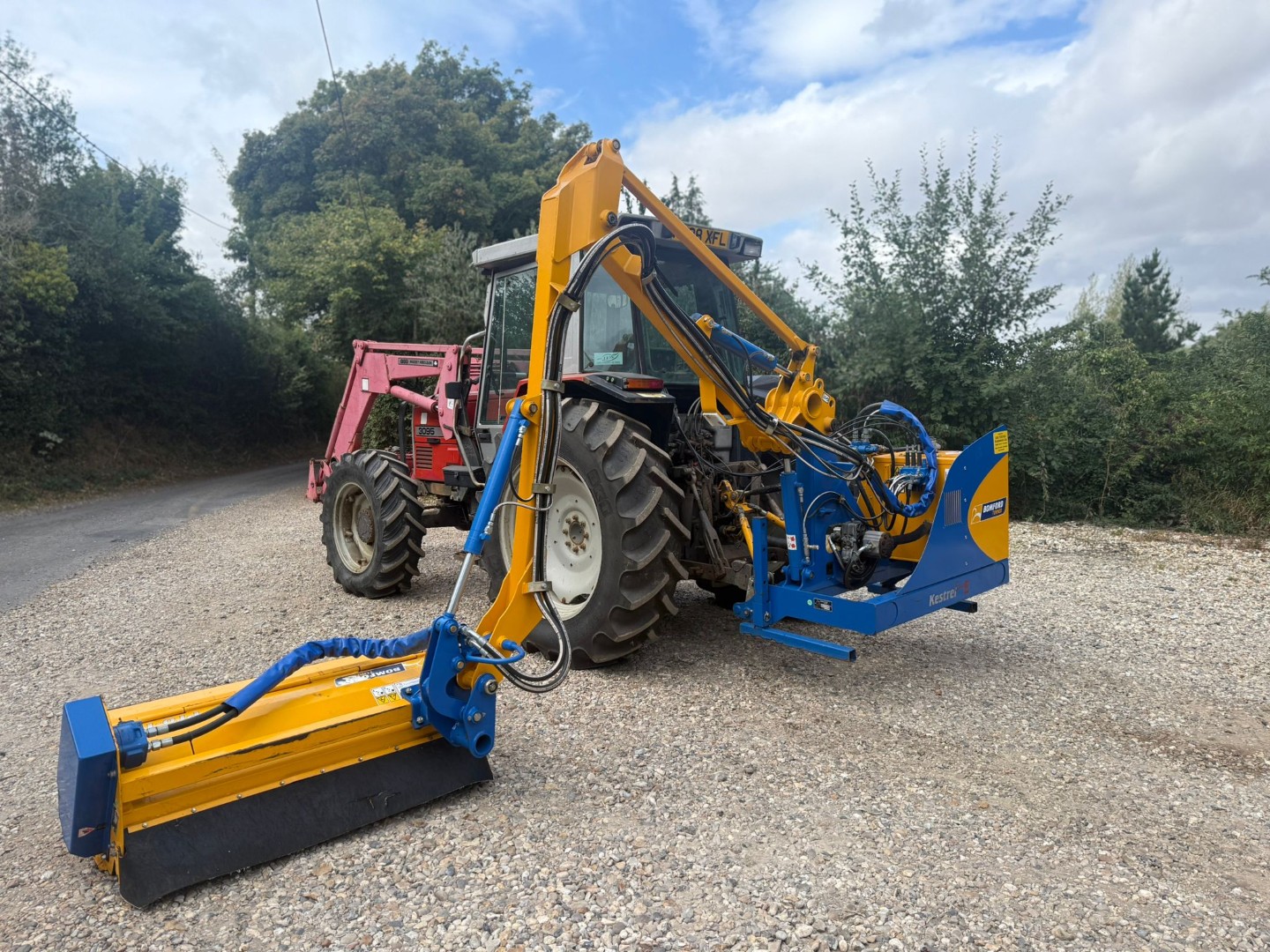 Used Bomford Kestrel Evo E Hedge Cutter
