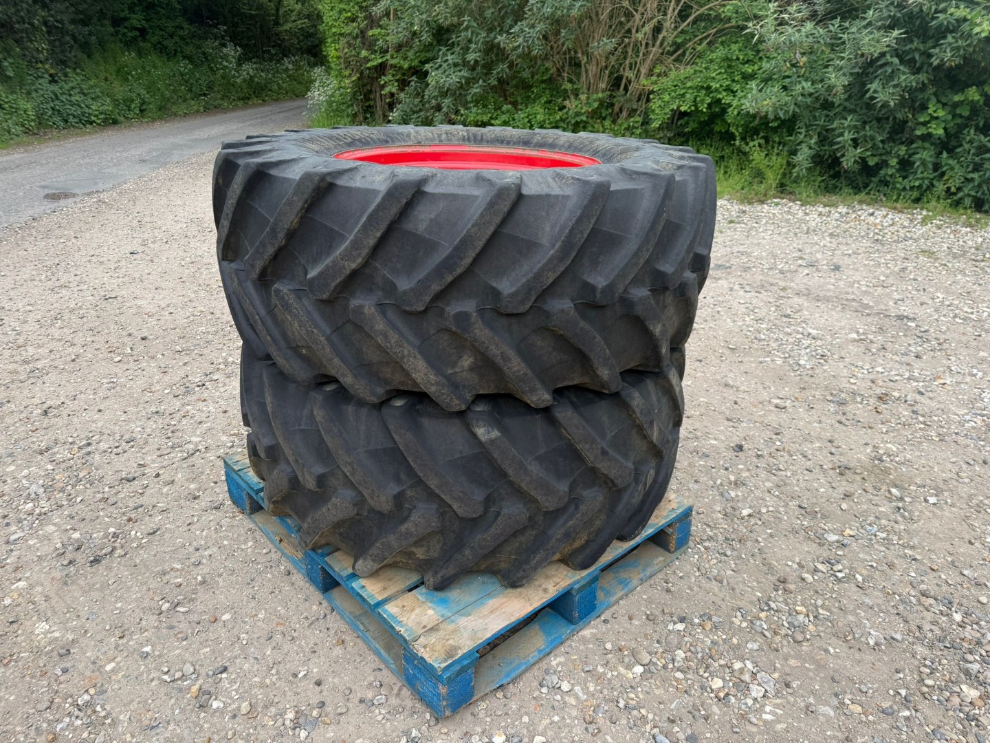 Used Set of Fendt Wheels and Tyres