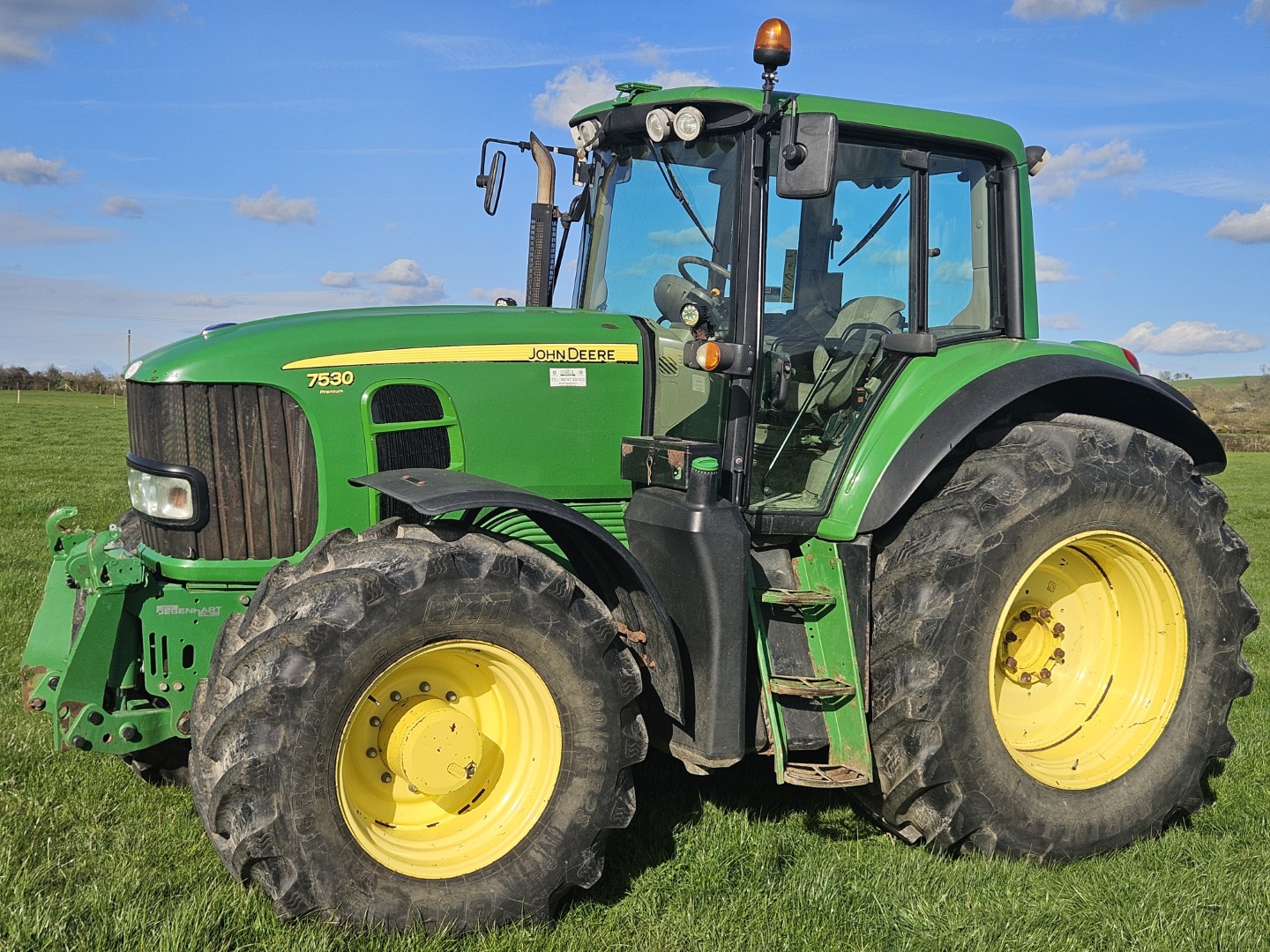 Used John Deere 7530 Premium 4wd Tractor