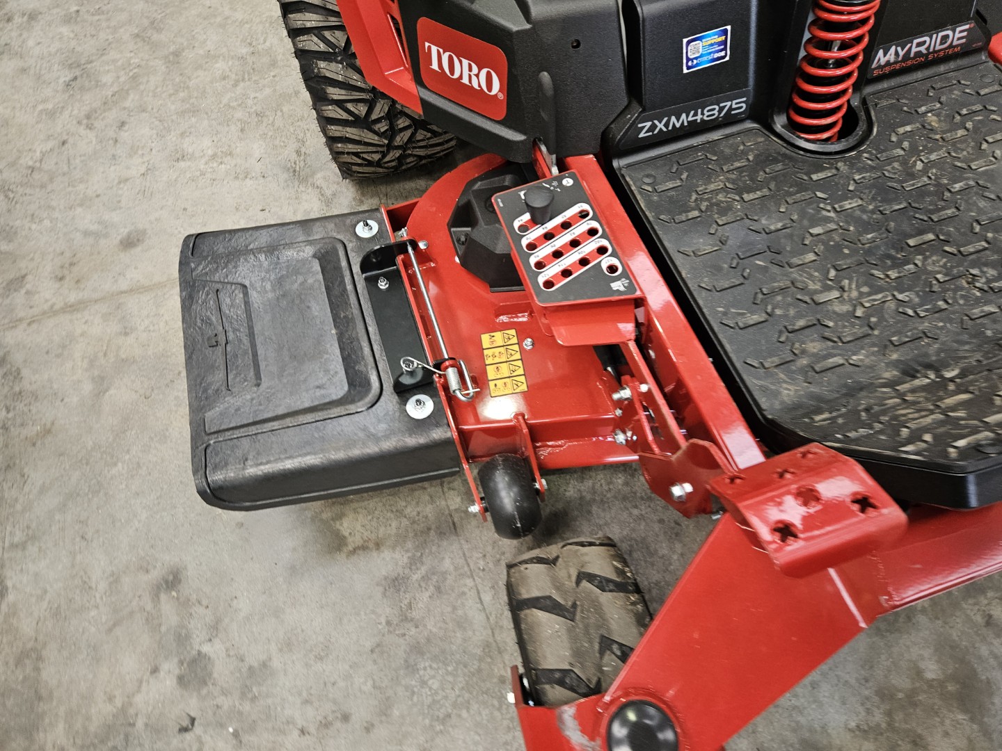 Used Toro ZXM4875 Ride On Mower