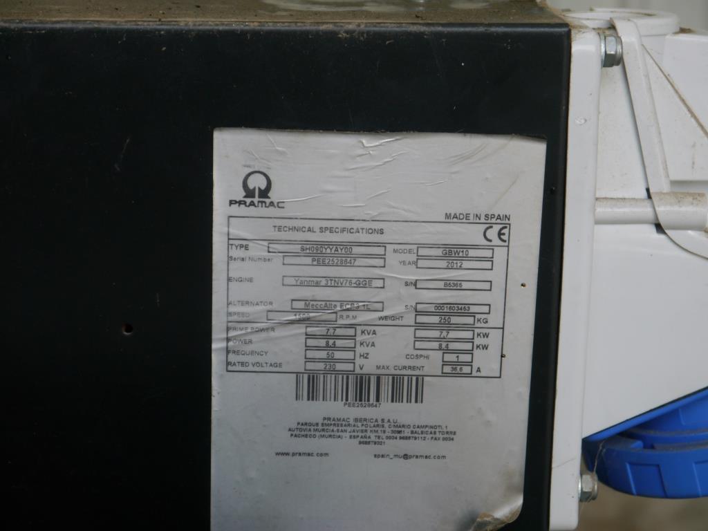 Used Pramac Generator
