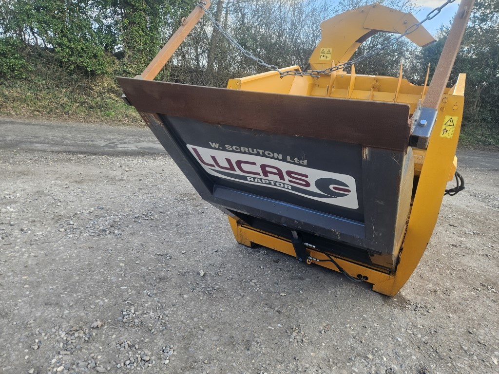 Used Lucas Raptor Telescopic Bedder