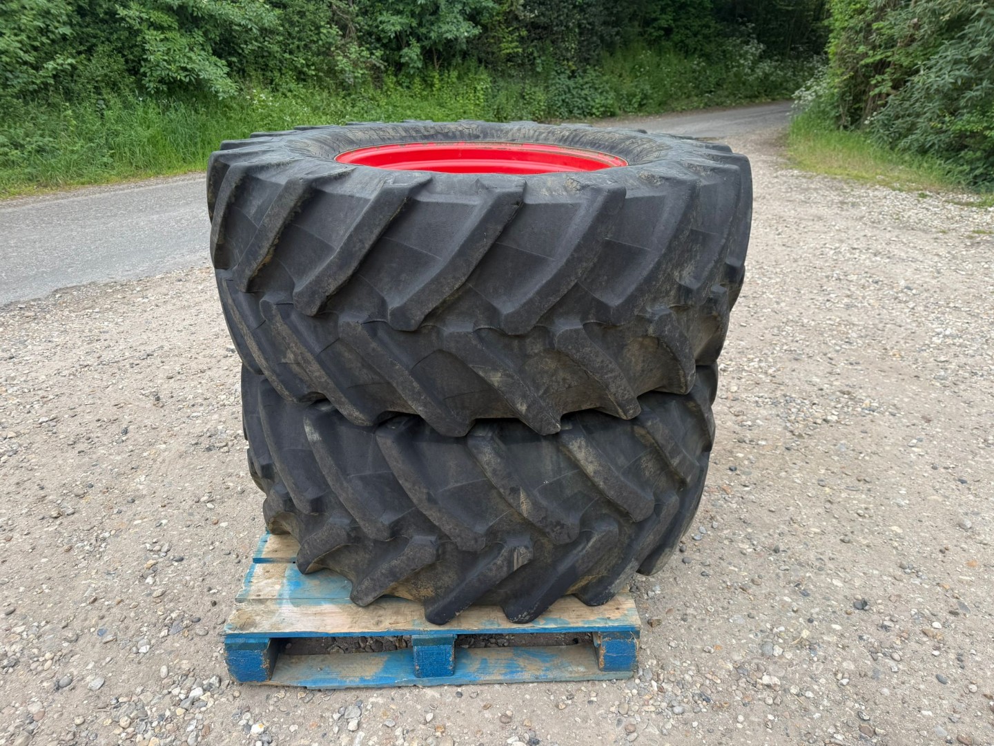 Used Set of Fendt Wheels and Tyres