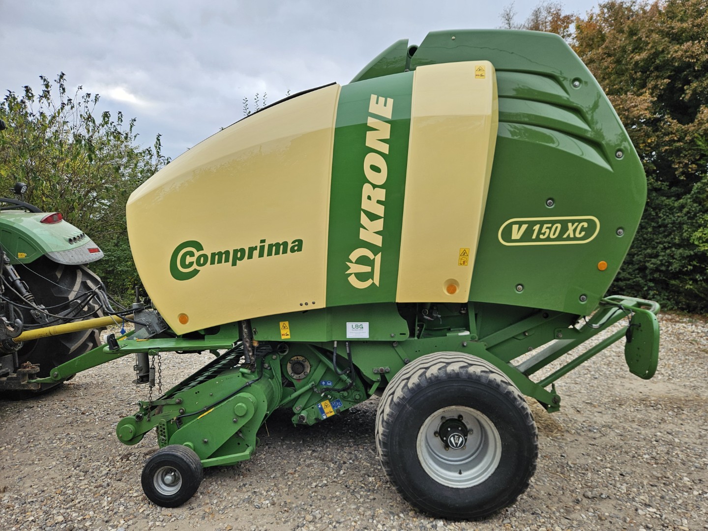 Used Krone V150XC Round Baler