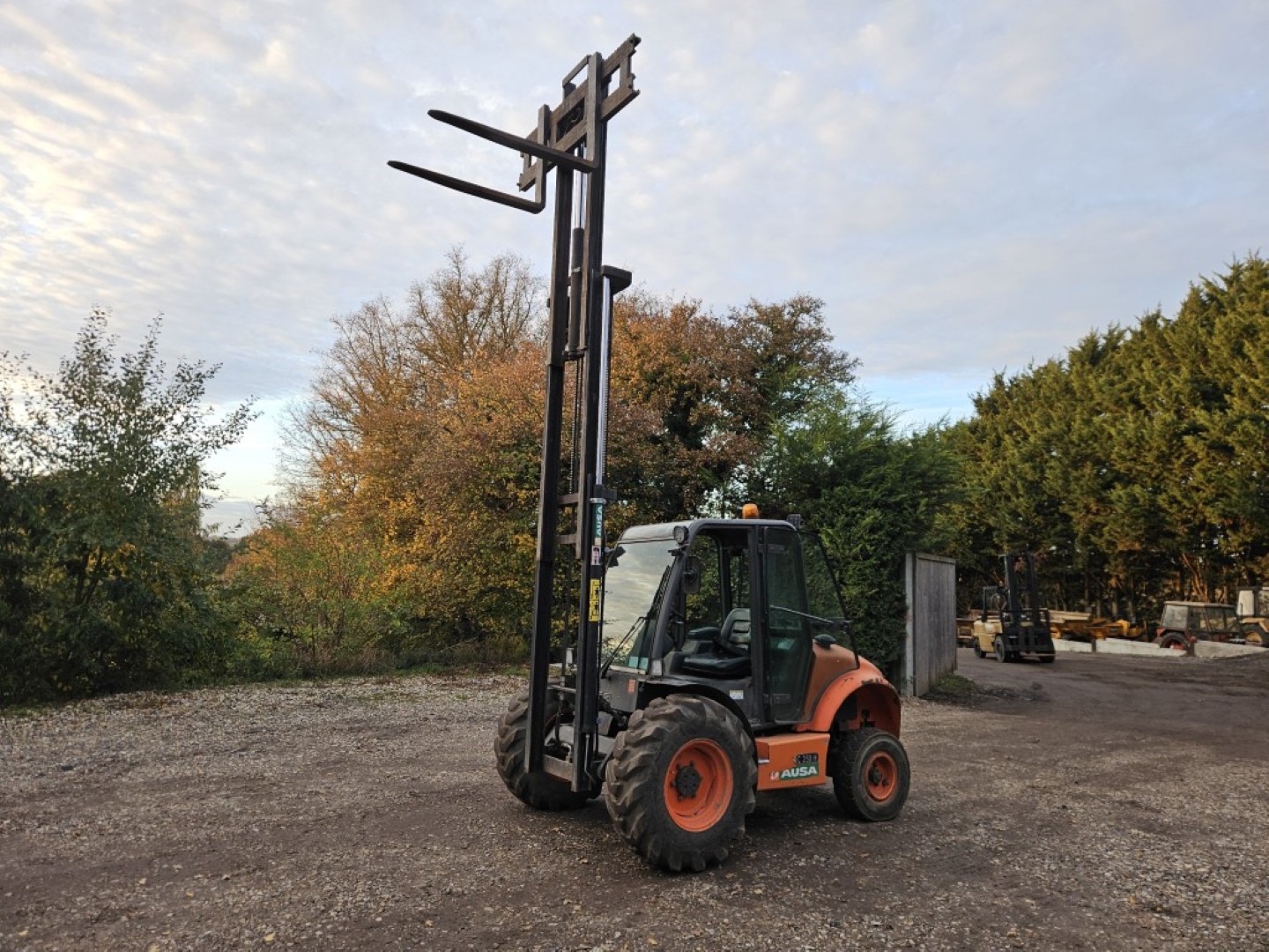 Used Ausa C250H Compact Terrain Forklift