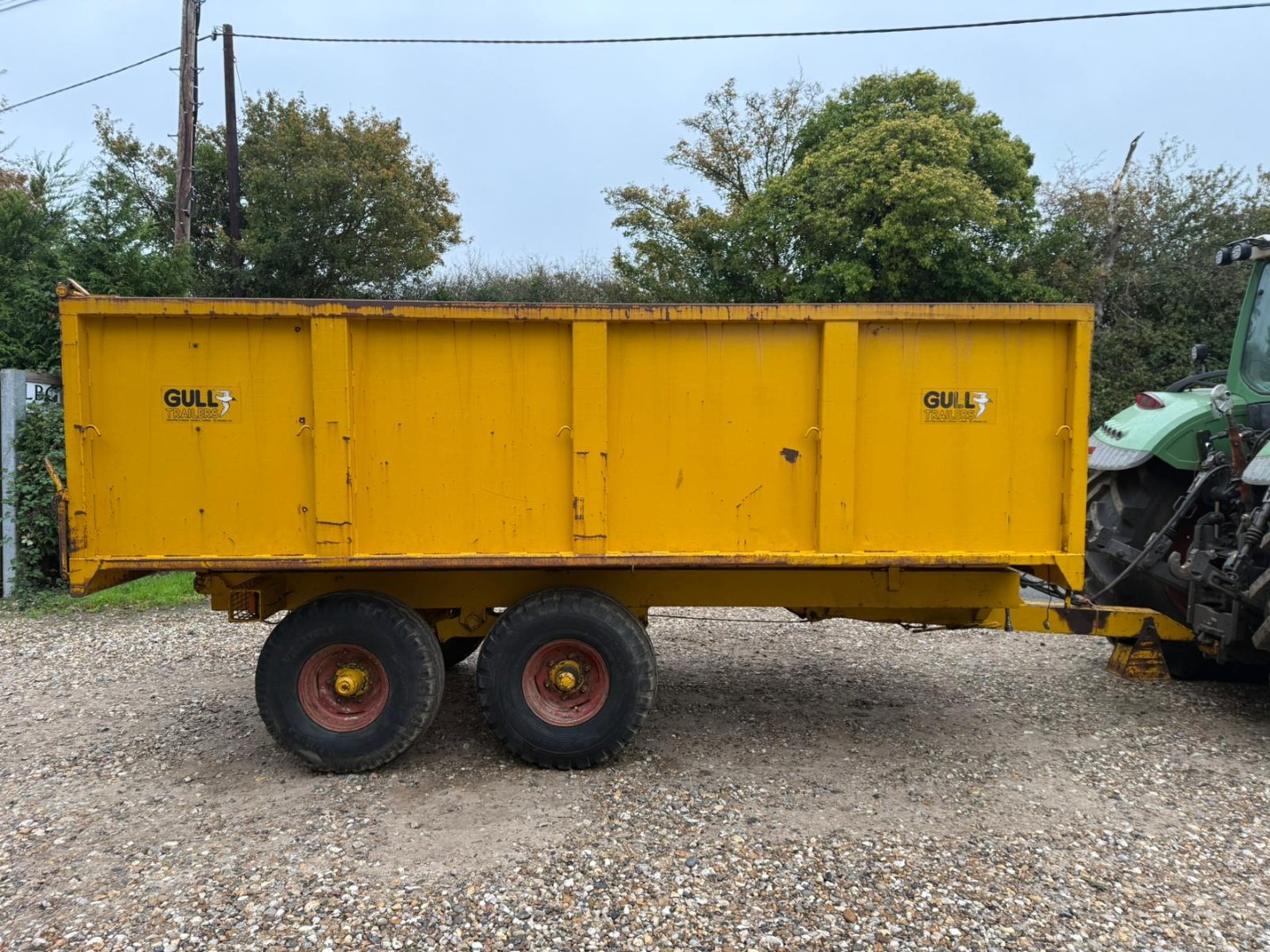 Used Gull Grain Trailer