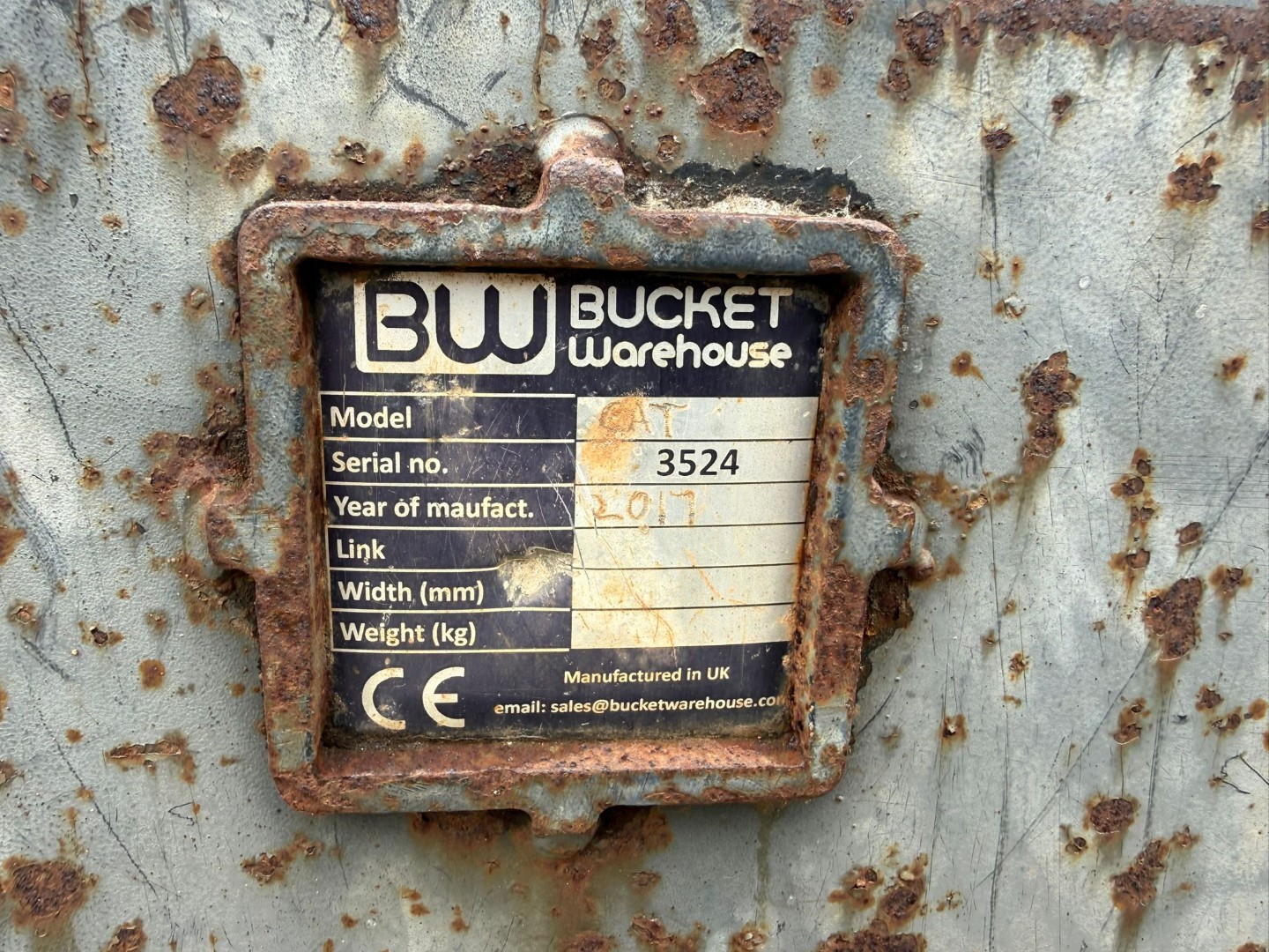 Used CAT BW Bucket