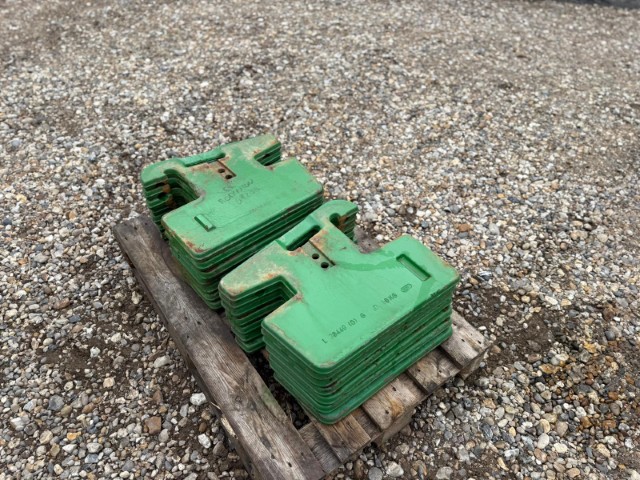 Used John Deere 50kg Front Weights