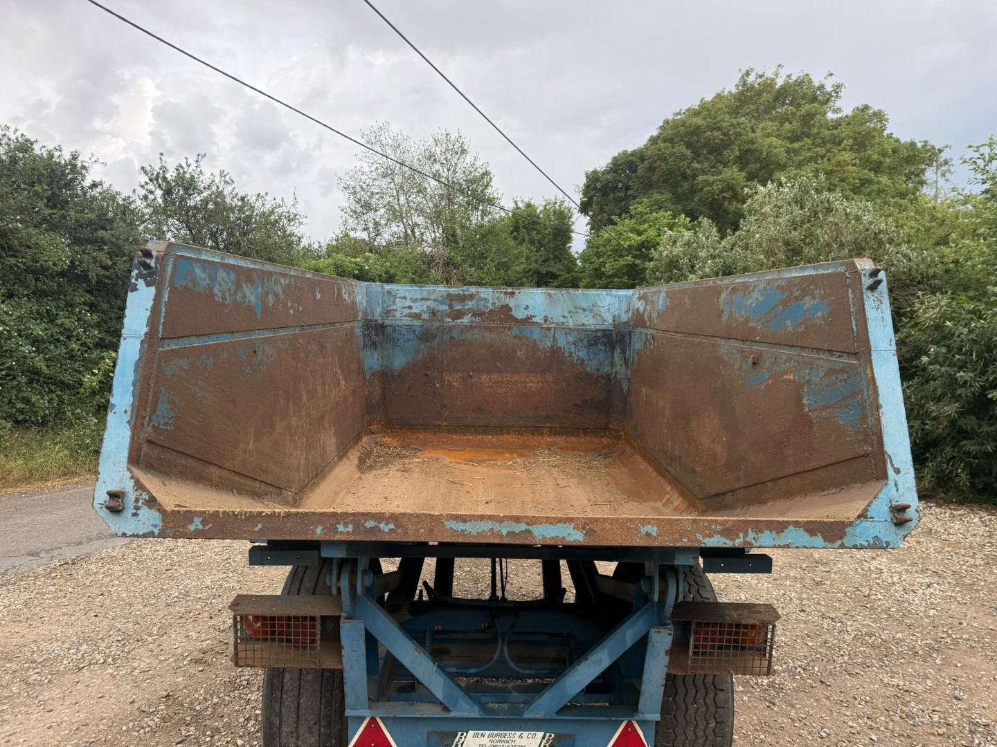 Used GT Bunning Dump Trailer