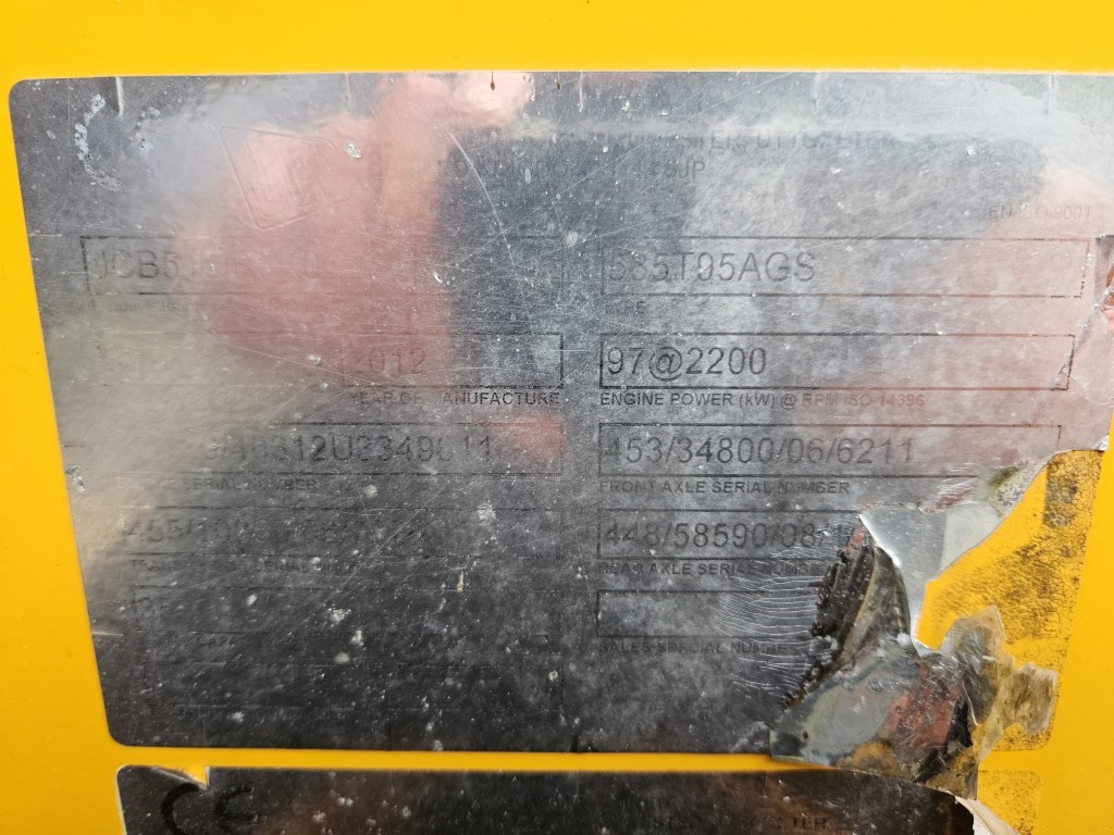 Used JCB 535-95 Agri Super Telehandler