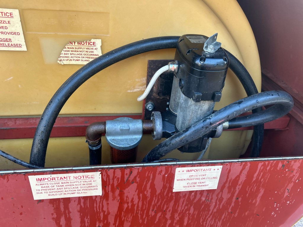 Used Trailer Engineering 2000L Fuel Bowser