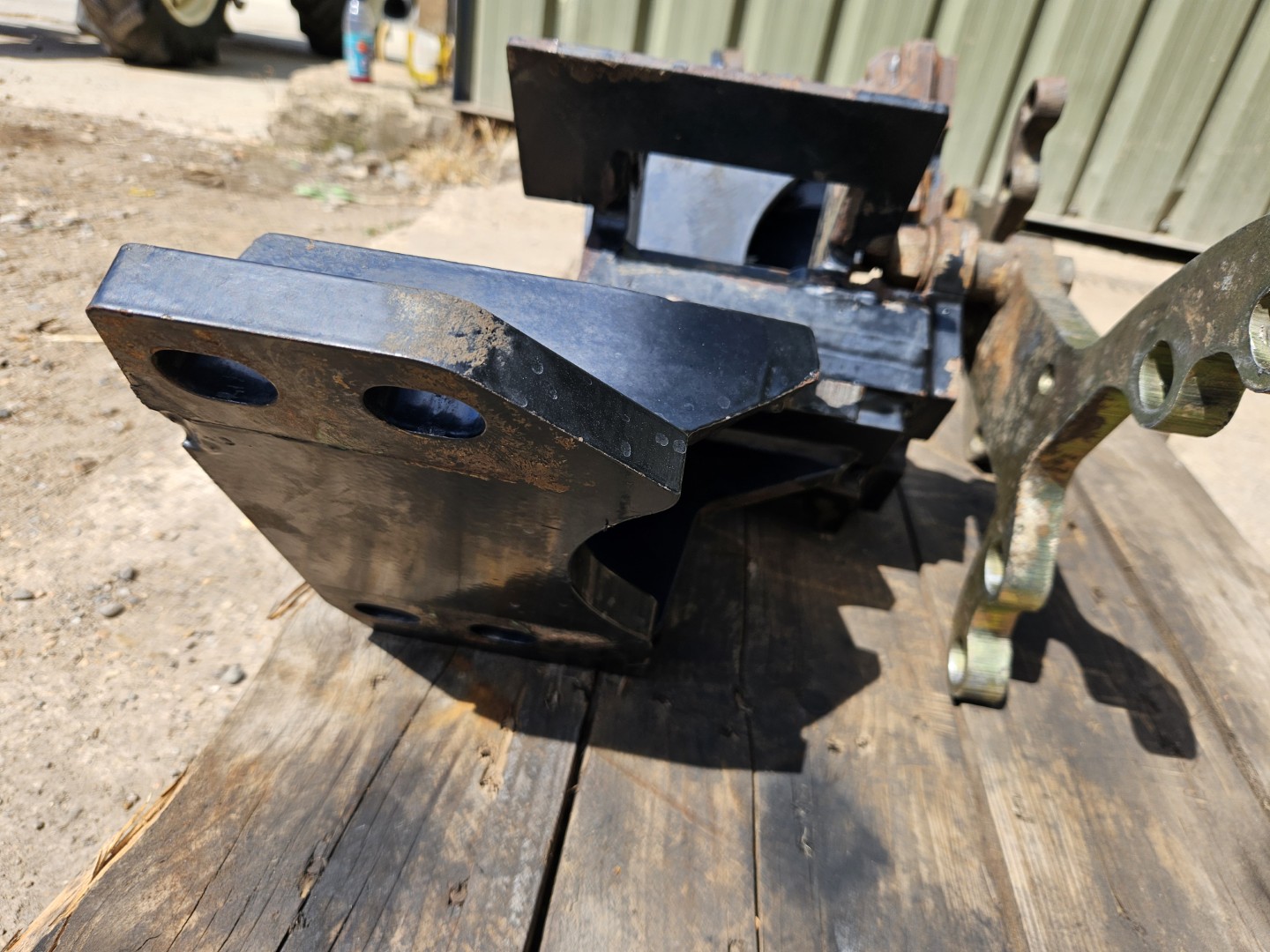 Used McConnel Hedge Cutter Tractor Axle Brackets