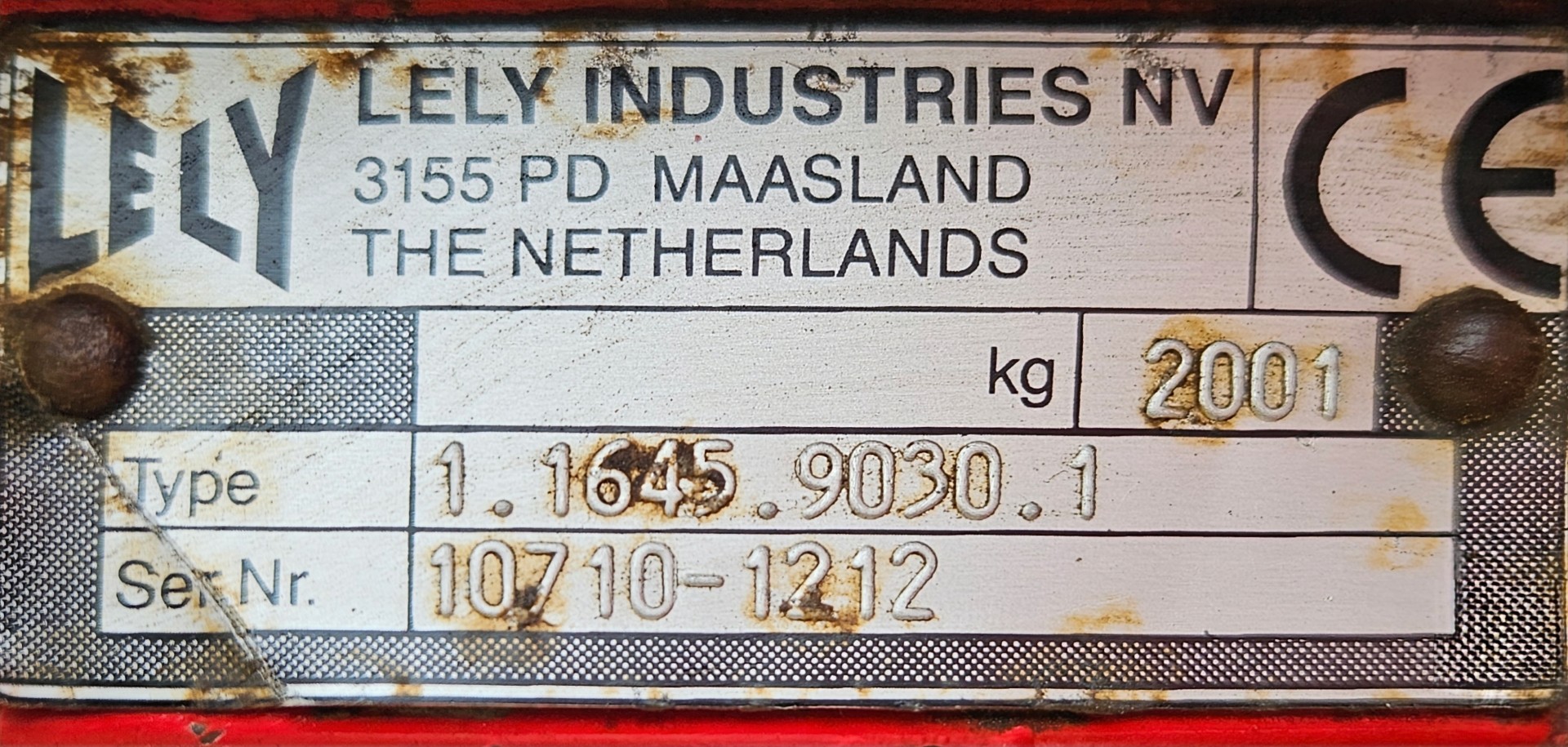 Used Lely 300-35 Power Harrow