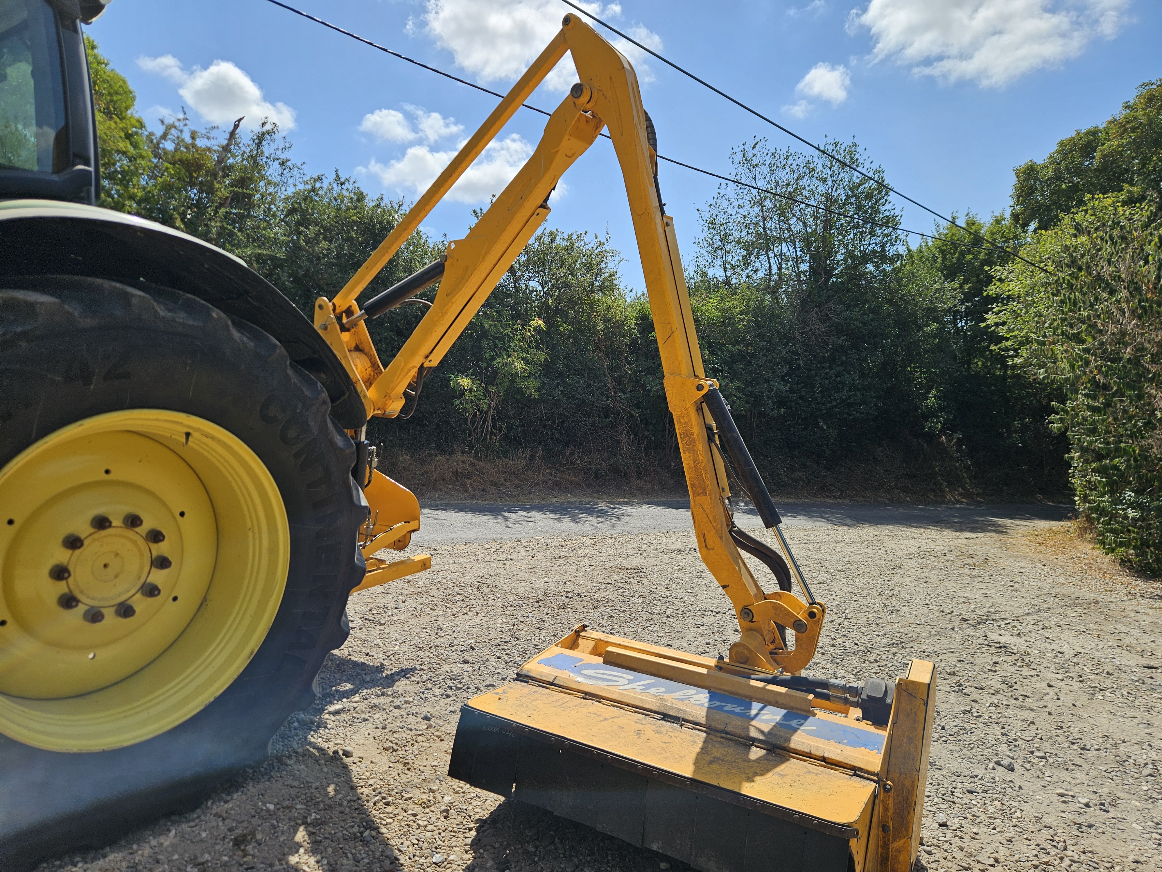 Used Shelbourne Reynolds 457 Hedge Cutter