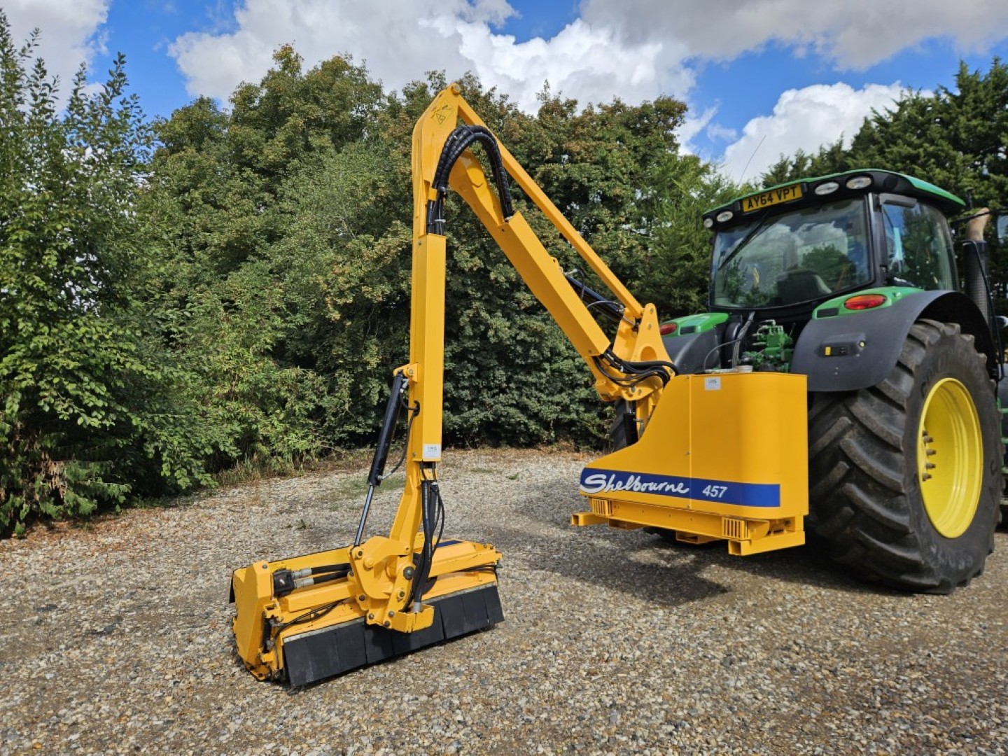 Used Shelbourne Reynolds 457 Hedge Cutter