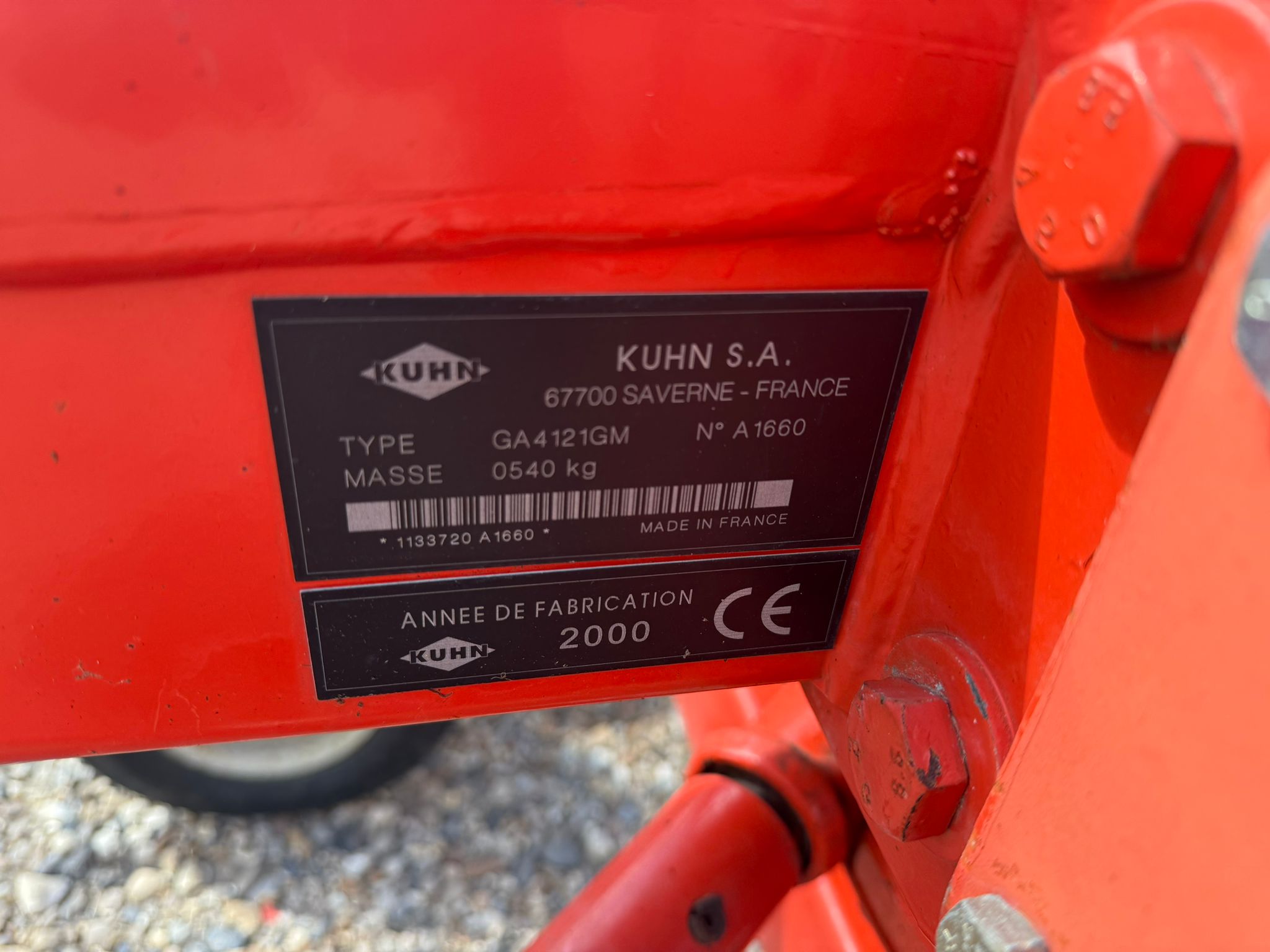 Used Kuhn GA 4121 GM Masterdrive Hay Rake