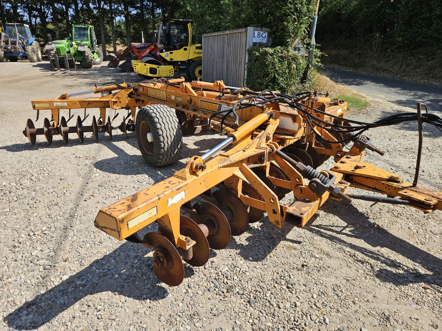 Used Simba 2B Disc Harrows