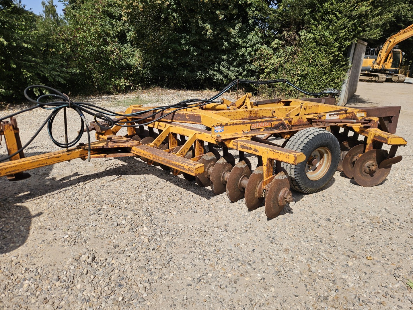 Used Simba MK2 Disc Harrows