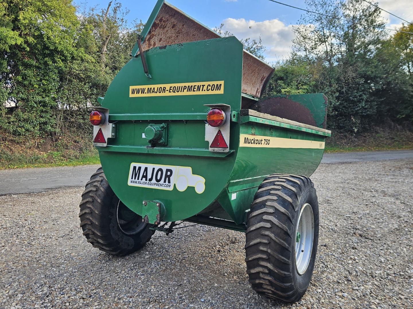 Used Major 750SP Muck Spreader