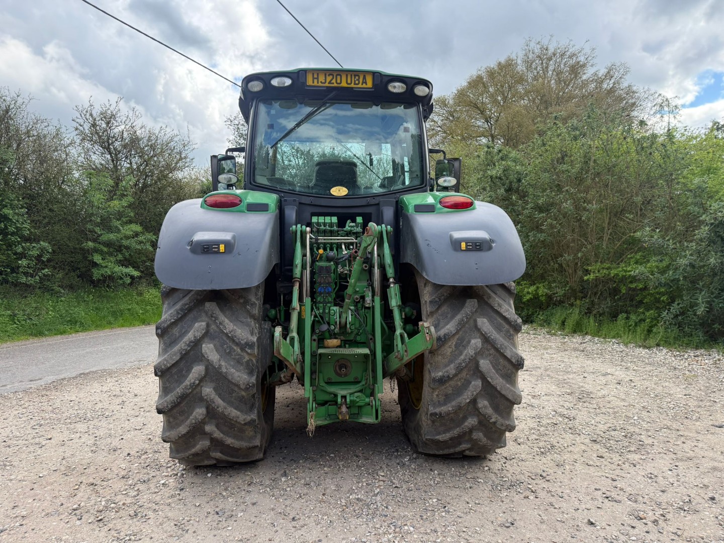 Used John Deere 6215R 4wd Tractor