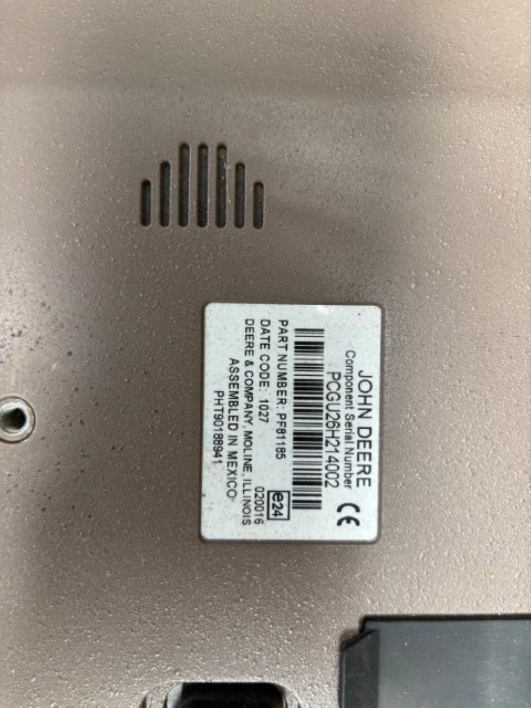 Used John Deere StarFire 3000 Satellite Navigation System