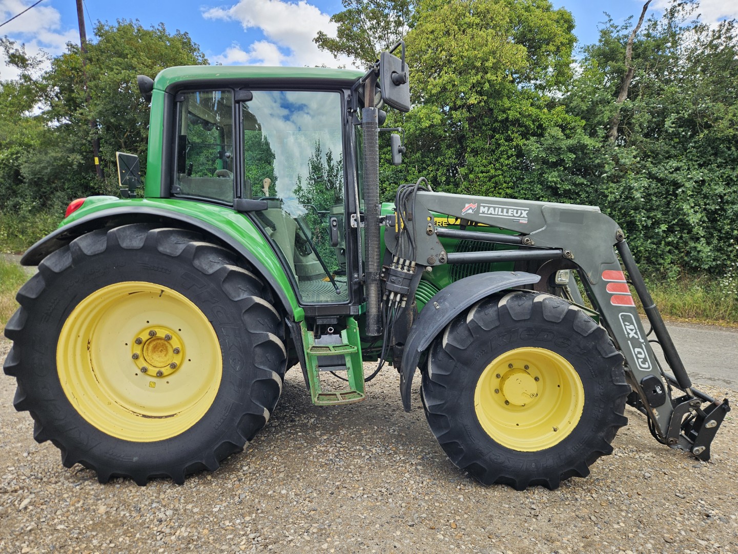 Used John Deere 6420 4wd Tractor