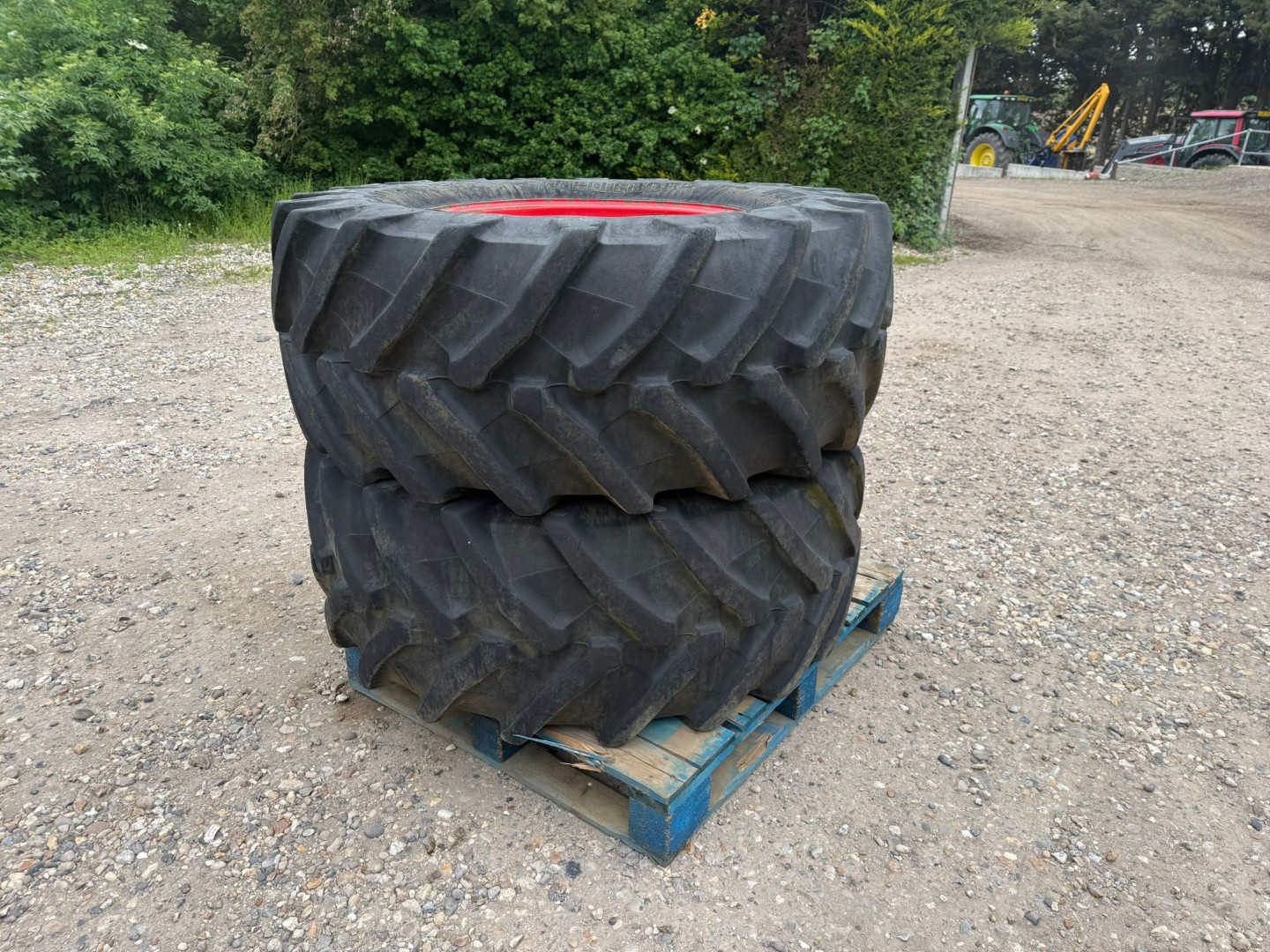 Used Set of Fendt Wheels and Tyres