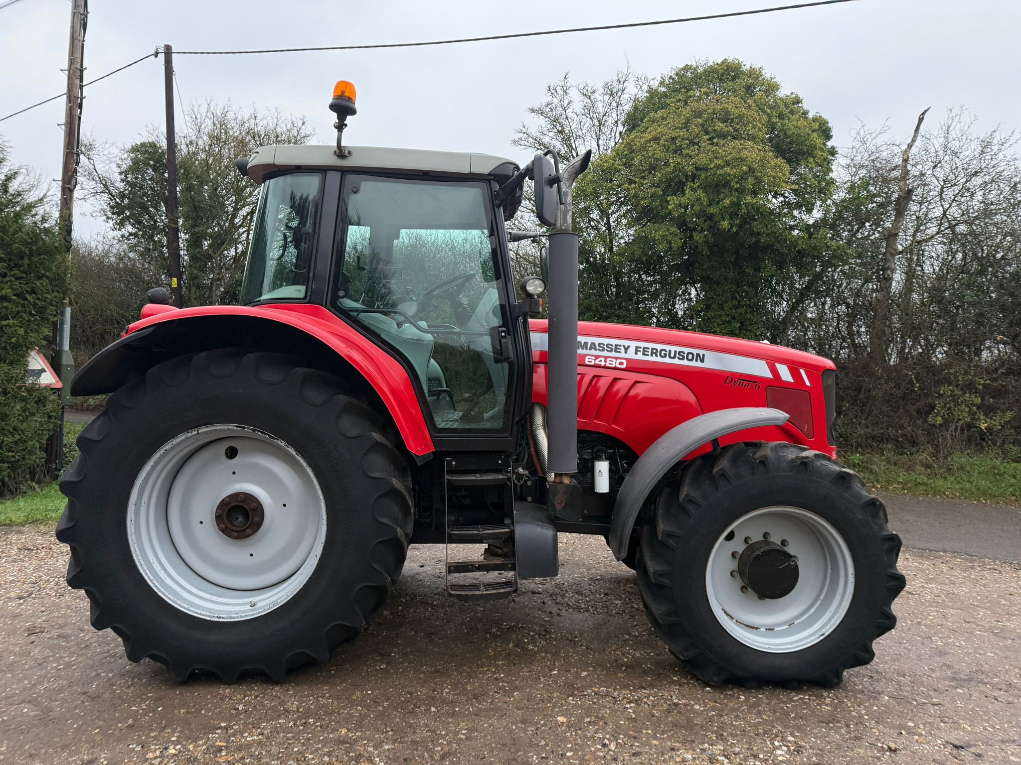 Used Massey Ferguson 6480 4wd Tractor