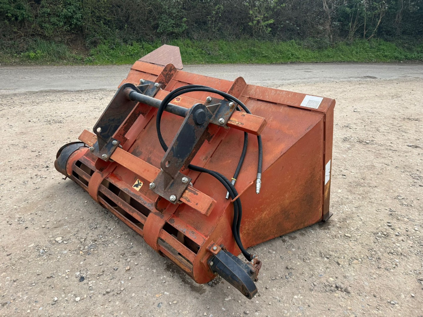 Used BOM Root Chopper Bucket