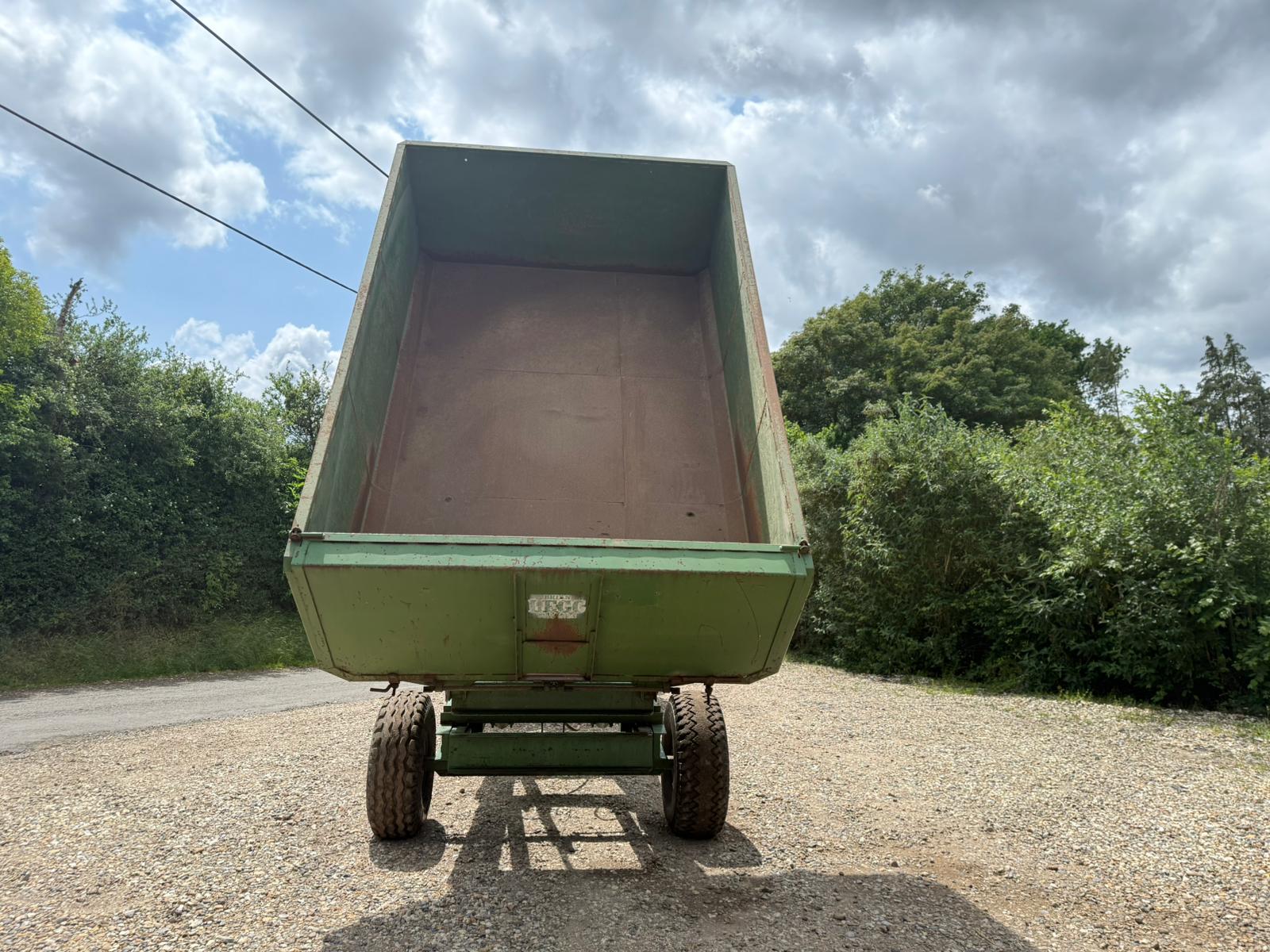 Used Brian Legg High Lift Tipping Trailer