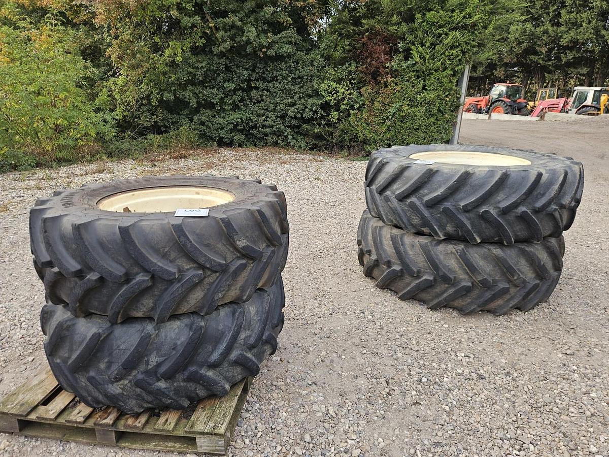 Used Set of New Holland Wheels and Tyres