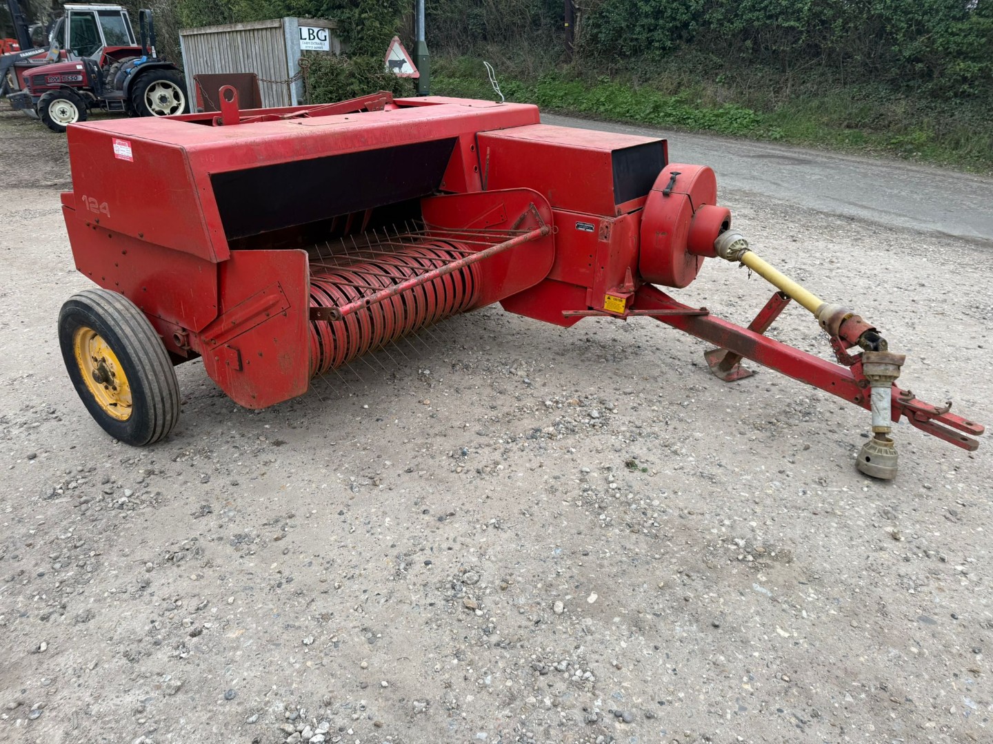 Used Massey Ferguson 124 Conventional Baler