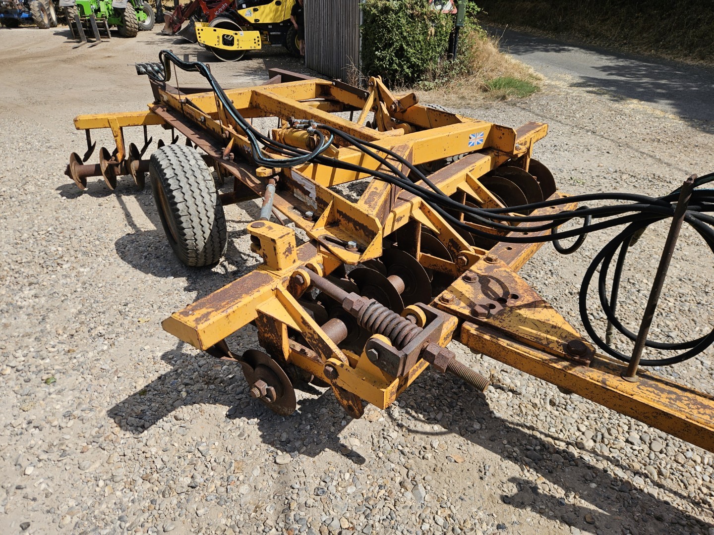 Used Simba MK2 Disc Harrows