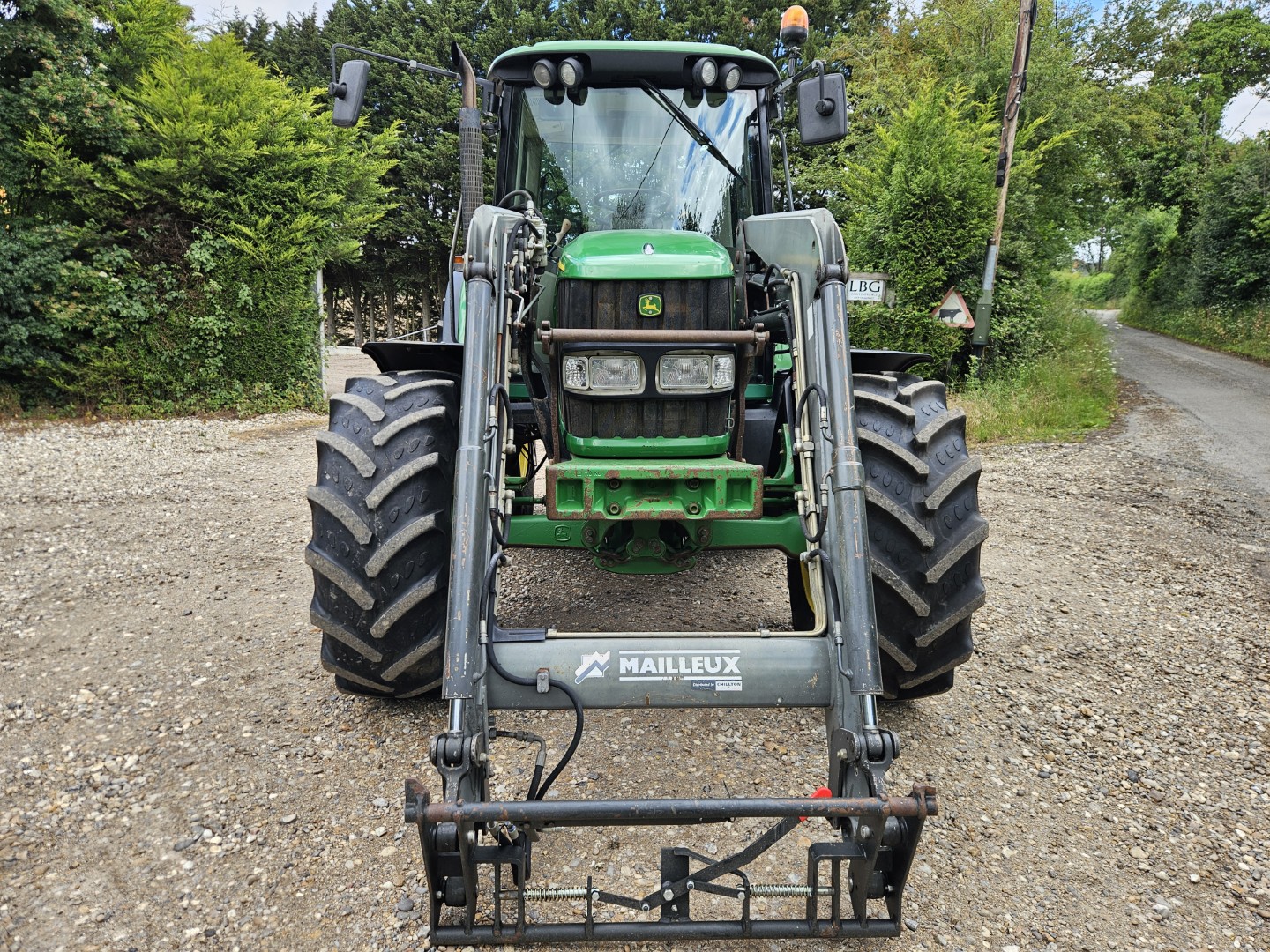 Used John Deere 6420 4wd Tractor